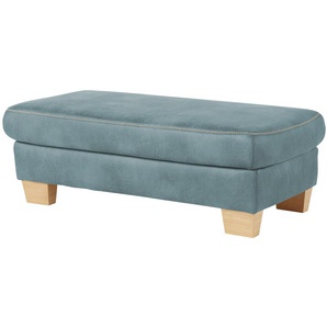 Mein Sofa bold XXL - Hocker  Beata ¦ blau ¦ Maße (cm): B: 130 H: 45 T: 65.0