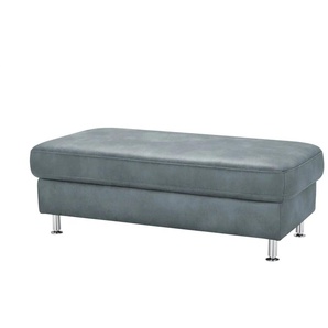 Mein Sofa bold XXL Hocker Veit ¦ blau ¦ Maße (cm): B: 130 H: 46 T: 65.0