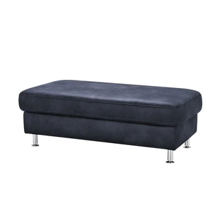 Mein Sofa bold XXL Hocker  Veit ¦ blau ¦ Maße (cm): B: 130 H: 46 T: 65.0