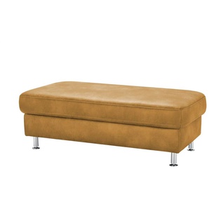 Mein Sofa bold XXL Hocker  Veit ¦ gelb ¦ Maße (cm): B: 130 H: 46 T: 65.0