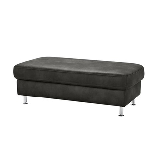 Mein Sofa bold XXL Hocker  Veit ¦ grau ¦ Maße (cm): B: 130 H: 46 T: 65.0