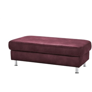 Mein Sofa bold XXL Hocker  Veit ¦ rot ¦ Maße (cm): B: 130 H: 46 T: 65.0