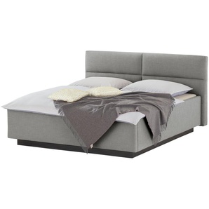 meinBett Polsterbettgestell  Fara ¦ grau ¦ Maße (cm): B: 202 H: 102