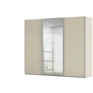 meinSchrank Schwebetürenschrank inklusive Zubehör Regina ¦ beige ¦ Maße (cm): B: 271 H: 223 T: 68.0