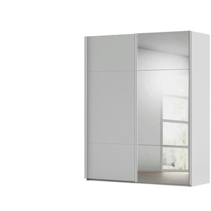 meinSchrank Schwebetürenschrank inklusive Zubehör Regina ¦ grau ¦ Maße (cm): B: 181 H: 223 T: 68.0