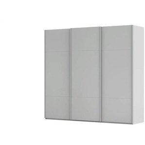 meinSchrank Schwebetürenschrank inklusive Zubehör Regina ¦ grau ¦ Maße (cm): B: 242 H: 223 T: 68.0