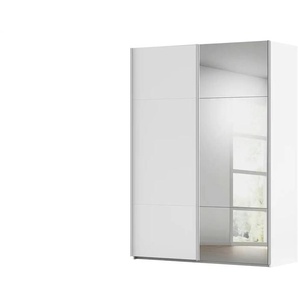 meinSchrank Schwebetürenschrank inklusive Zubehör Regina ¦ weiß ¦ Maße (cm): B: 161 H: 223 T: 68.0