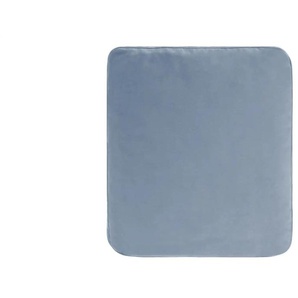meinSofa Armlehnenkissen  Grace ¦ blau ¦ Maße (cm): B: 45 H: 50
