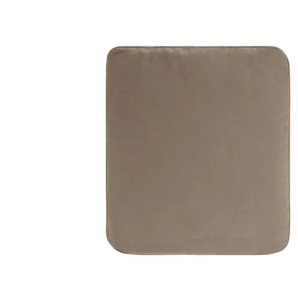 meinSofa Armlehnenkissen  Grace ¦ braun ¦ Maße (cm): B: 45 H: 50
