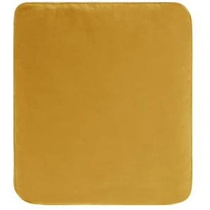 meinSofa Armlehnenkissen  Grace ¦ gelb ¦ Maße (cm): B: 45 H: 50