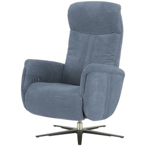 meinSofa Drehsessel  Franzi ¦ blau ¦ Maße (cm): B: 71 H: 108 T: 83.0