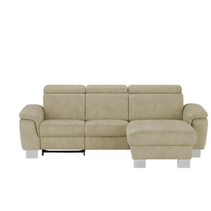 meinSofa Ecksofa  Beata ¦ beige ¦ Maße (cm): B: 234 H: 80 T: 163.0