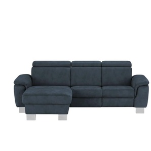 meinSofa Ecksofa  Beata ¦ blau ¦ Maße (cm): B: 234 H: 80 T: 163.0