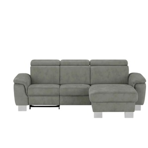 meinSofa Ecksofa Beata ¦ grau ¦ Maße (cm): B: 234 H: 80 T: 163.0