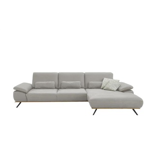 meinSofa Ecksofa  Fiona ¦ grau ¦ Maße (cm): B: 322 H: 89 T: 187.0