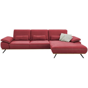 meinSofa Ecksofa Fiona ¦ rot ¦ Maße (cm): B: 322 H: 89 T: 187.0