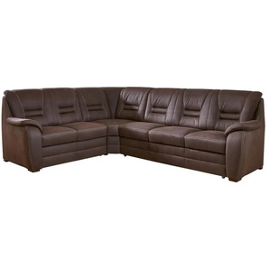 meinSofa Ecksofa  Franka ¦ braun ¦ Maße (cm): B: 286 H: 96 T: 234.0