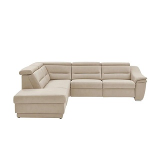 meinSofa Ecksofa   Ivonne ¦ beige ¦ Maße (cm): B: 294 H: 84 T: 245.0