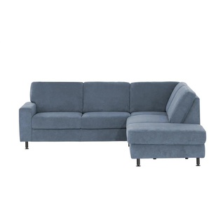 meinSofa Ecksofa  Jana ¦ blau ¦ Maße (cm): B: 237 H: 85 T: 235.0