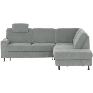 meinSofa Ecksofa  Jana ¦ grau ¦ Maße (cm): B: 241 H: 85 T: 235