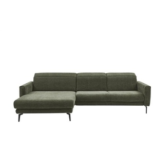 meinSofa Ecksofa  Katja ¦ grün ¦ Maße (cm): B: 305 H: 83 T: 191.0