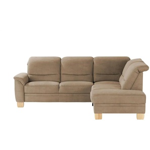 meinSofa Ecksofa  Liva ¦ braun ¦ Maße (cm): B: 254 H: 106 T: 224.0