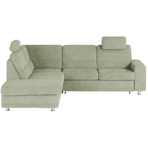 meinSofa Ecksofa  Marc ¦ grün ¦ Maße (cm): B: 243 H: 85 T: 234.0