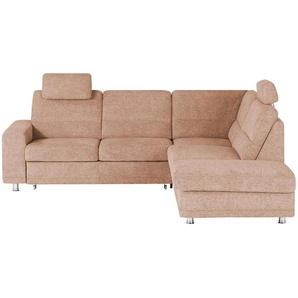 meinSofa Ecksofa  Marc ¦ orange ¦ Maße (cm): B: 243 H: 85 T: 234.0