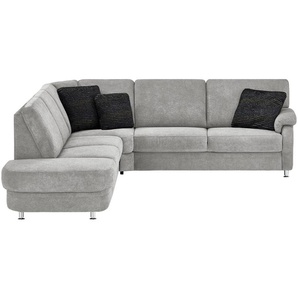 meinSofa Ecksofa  Ole-S ¦ grau ¦ Maße (cm): B: 269 H: 91 T: 287.0