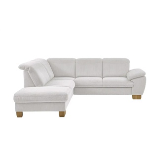 meinSofa Ecksofa  Raica-S ¦ creme ¦ Maße (cm): B: 266 H: 91 T: 243.0