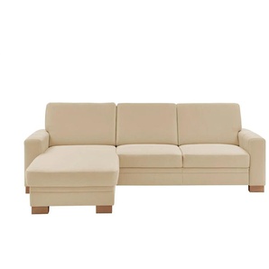 meinSofa Ecksofa  Uli-S ¦ beige ¦ Maße (cm): B: 270 H: 90 T: 258.0