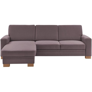 meinSofa Ecksofa  Uli-S ¦ lila/violett ¦ Maße (cm): B: 270 H: 90 T: 258.0