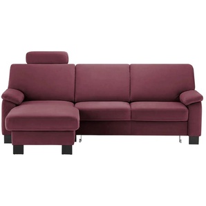 meinSofa Ecksofa  Veit ¦ rosa/pink ¦ Maße (cm): B: 232 H: 90 T: 168.0