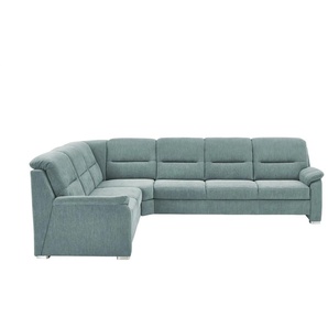 meinSofa Ecksofa  Vera ¦ blau ¦ Maße (cm): H: 92