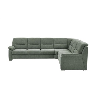 meinSofa Ecksofa  Vera ¦ grün ¦ Maße (cm): H: 92