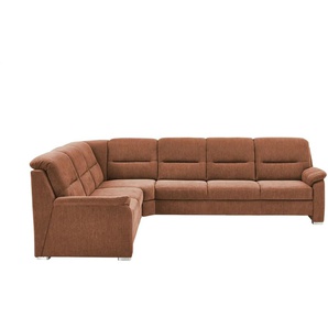 meinSofa Ecksofa Vera ¦ orange ¦ Maße (cm): H: 92