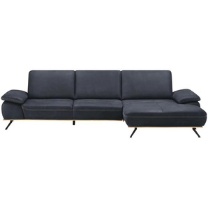 meinSofa Elementgruppe Fiona ¦ blau ¦ Maße (cm): B: 322 H: 89 T: 187.0