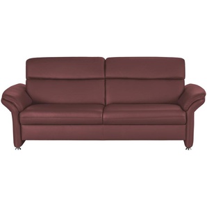 meinSofa Einzelsofa Leder Manon ¦ lila/violett ¦ Maße (cm): B: 228 H: 94 T: 92.0