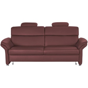 meinSofa Einzelsofa Leder Manon ¦ lila/violett ¦ Maße (cm): B: 228 H: 94 T: 92.0
