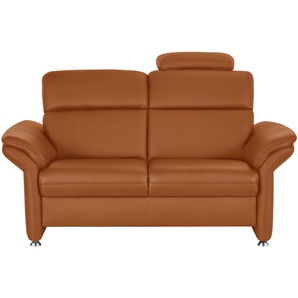 meinSofa Einzelsofa Leder Manon ¦ orange ¦ Maße (cm): B: 170 H: 94 T: 92.0