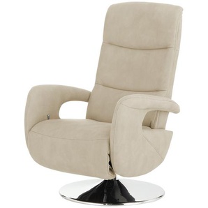 meinSofa Sessel mit Relaxfunktion Franzi-S ¦ beige ¦ Maße (cm): B: 71 H: 110 T: 83