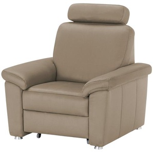 meinSofa Sessel Mikrofaser Rita ¦ beige ¦ Maße (cm): B: 102 H: 91 T: 91