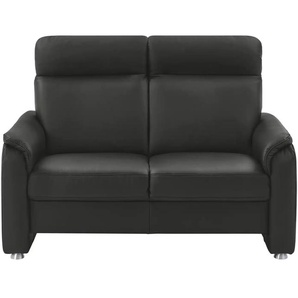 meinSofa Sofa 2-sitzig  Luc ¦ schwarz ¦ Maße (cm): B: 156 H: 107 T: 95.0