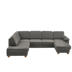meinSofa Wohnlandschaft  Oliver ¦ grau ¦ Maße (cm): B: 300 H: 85 T: 202.0
