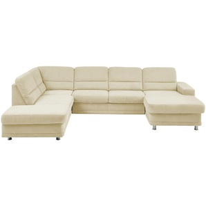 meinSofa Wohnlandschaft   Carina ¦ beige ¦ Maße (cm): B: 311 H: 85 T: 166
