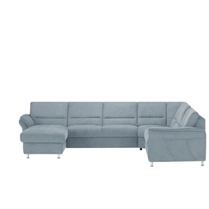meinSofa Wohnlandschaft  Donald ¦ blau ¦ Maße (cm): B: 335 H: 89 T: 262.0