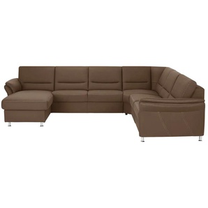 meinSofa Wohnlandschaft Donald ¦ braun ¦ Maße (cm): B: 330 H: 89 T: 262.0