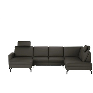 meinSofa Wohnlandschaft  Grace ¦ braun ¦ Maße (cm): B: 332 T: 220.0