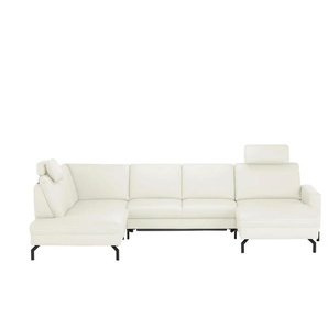 meinSofa Wohnlandschaft  Grace ¦ weiß ¦ Maße (cm): B: 332 T: 220.0