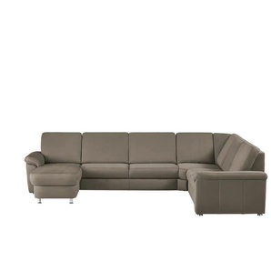 meinSofa Wohnlandschaft grau - Mikrofaser Rita ¦ grau ¦ Maße (cm): B: 330 H: 91 T: 240.0